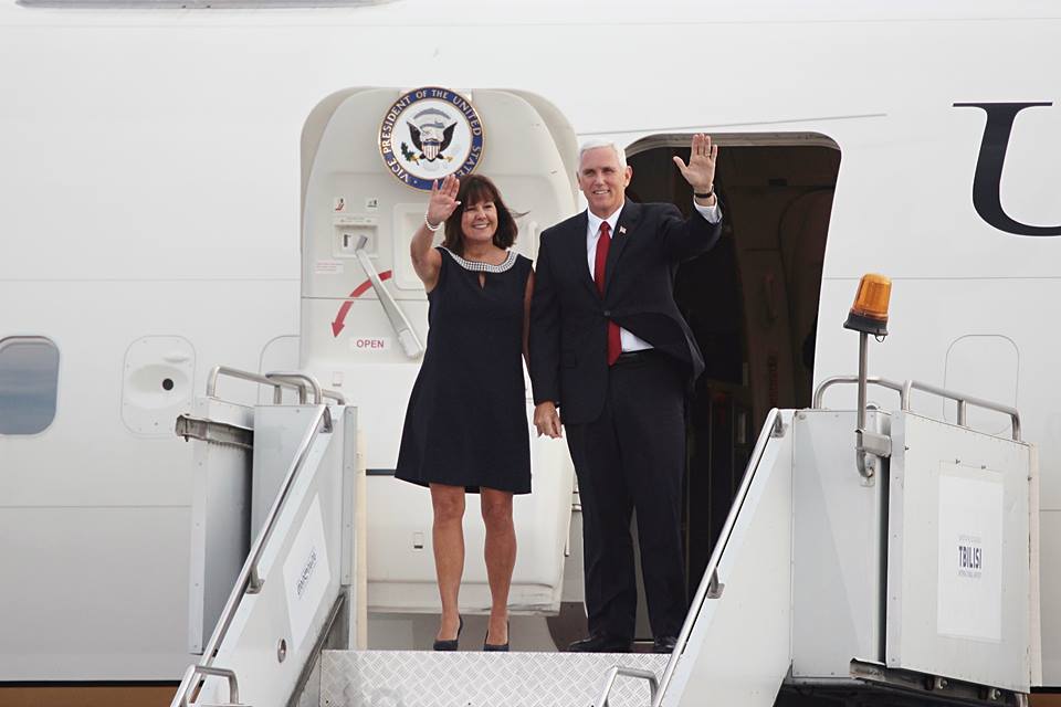 US Vice President Mike Pence pays a visit to Georgia geotv.ge
